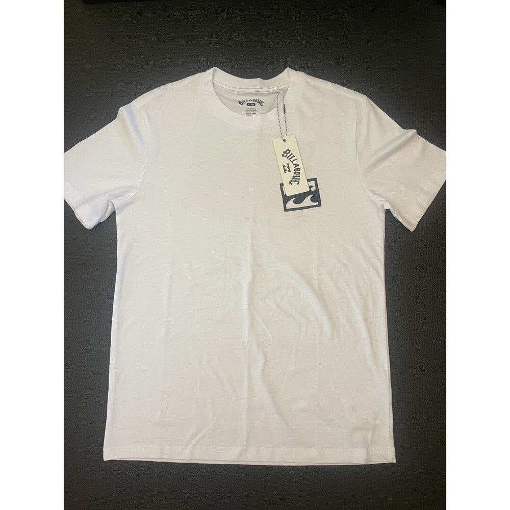 BILLABONG Sz S Men's White T-Shirt